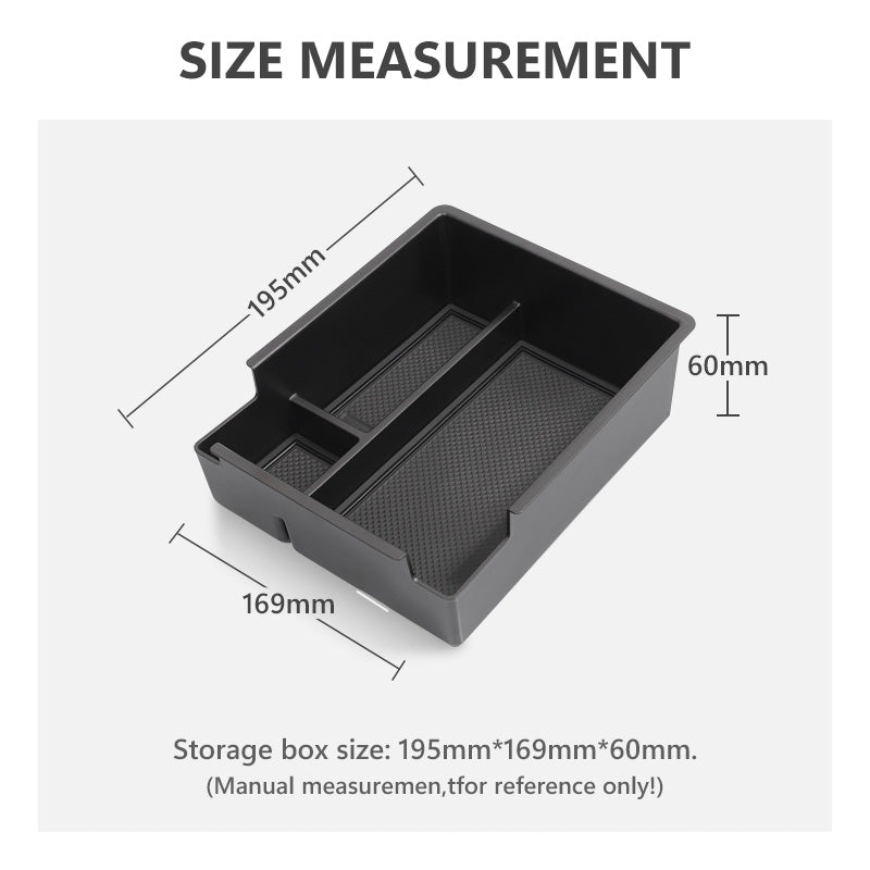Center Armrest Storage Box Organizer For Chery C5 / Omoda 5 (2023–2026)