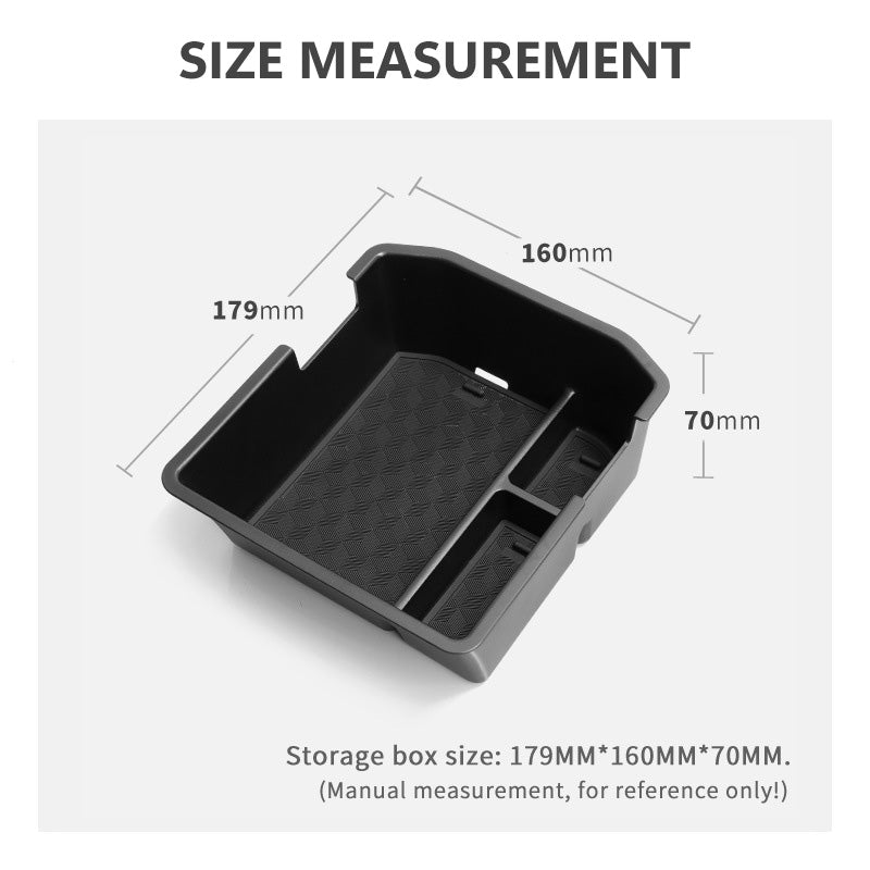 Center Armrest Storage Box Organizer For Chery Tiggo 4 / Tiggo 4 Pro (2024–2026)