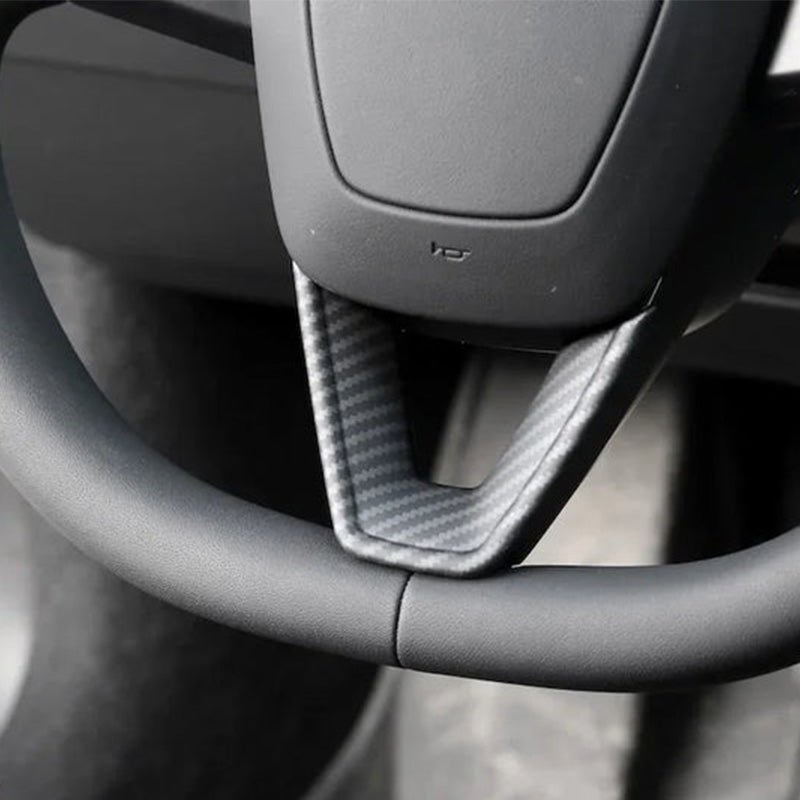 Steering Wheel Decorative Overlay For Tesla Model 3 (2024-2026)/ Model Y (2025-2026 Juniper)