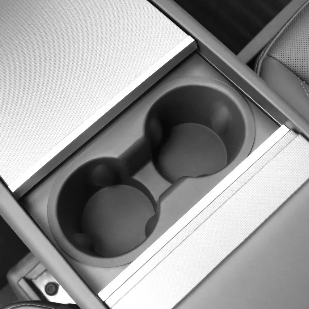 Cup Holder Insert For Tesla Model 3 (2024-2026)/Model Y (2025-2026 Juniper)