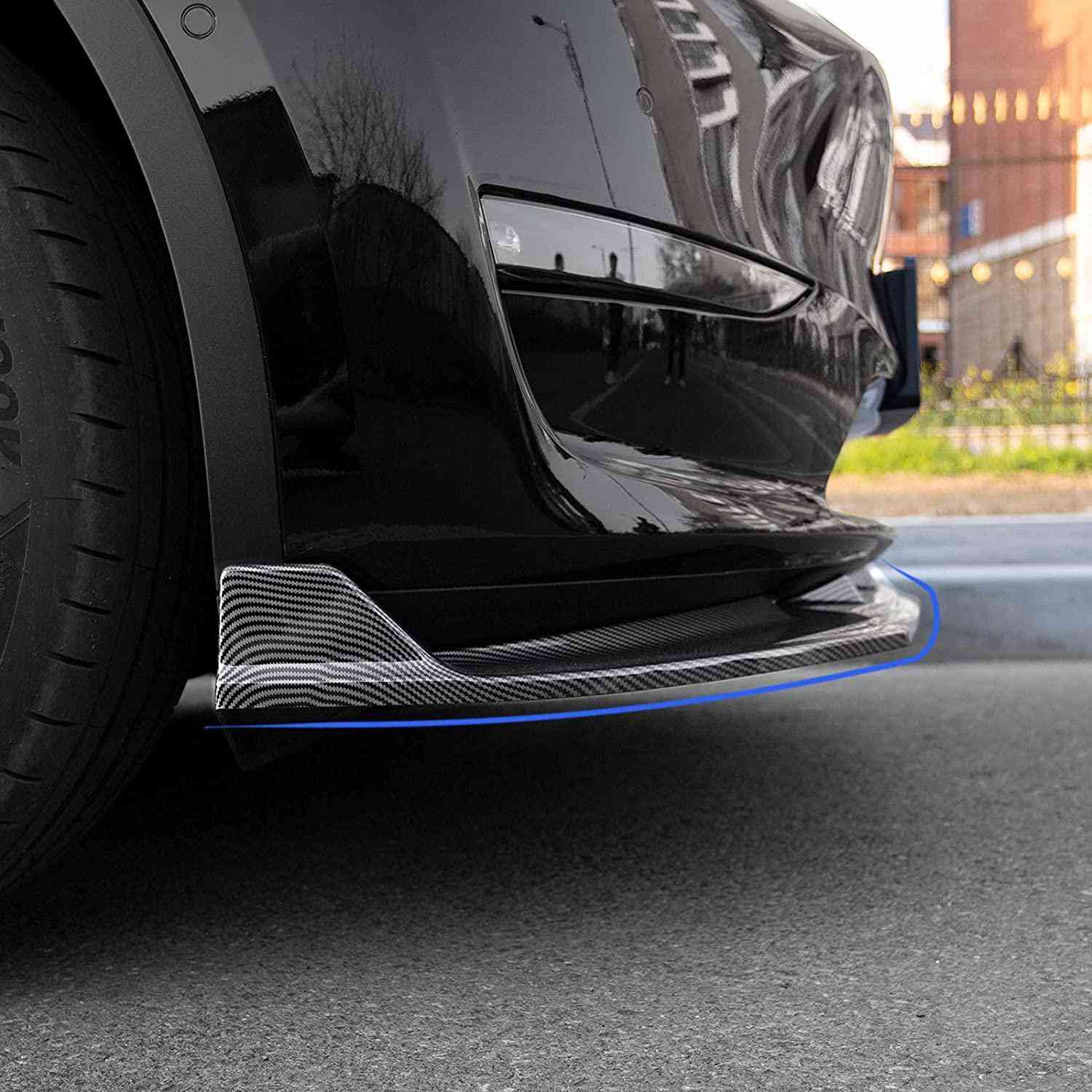 Premium Front Lip Splitter For Tesla Model 3 (2019-2023)