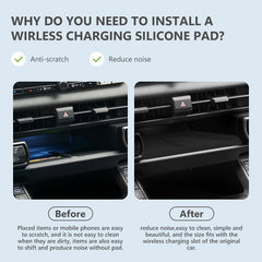 Wireless Charging Silicone Pad For Toyota RAV4 (2026)