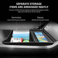 Center Console Lower Storage Organizer For Chery Tiggo 4 / Tiggo 4 Pro (2024–2026)