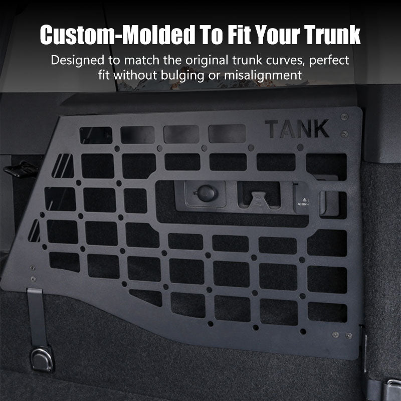 Boot Side Storage Rack Shelves For GWM Tank 300 (2023-2026)