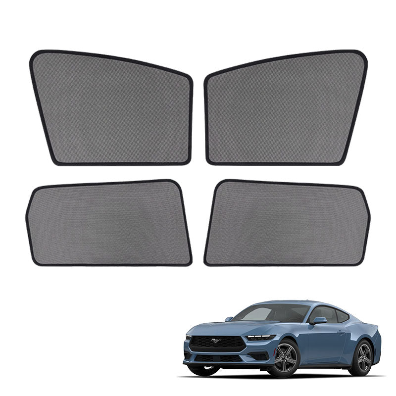 Mesh Window Screens For Ford Mustang (2015-2026)