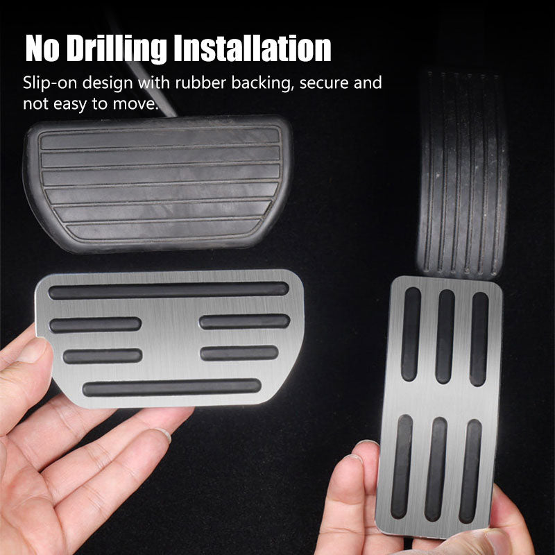 Aluminium Anti-Slip Accelerator & Brake Pedal Covers For GWM Tank 300 (2023-2026)