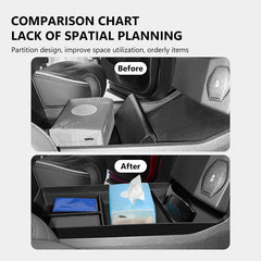 Center Console Lower Storage Organizer For Chery C5 / Omoda 5 (2023–2026)
