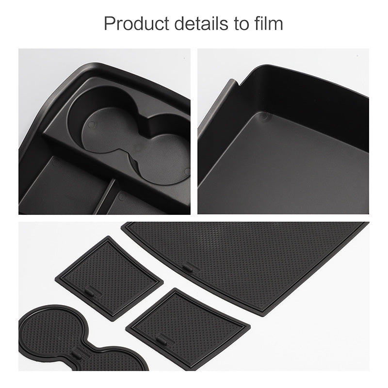Lower Center Console Cup Holder Insert For Kia EV9 (2023–2026)