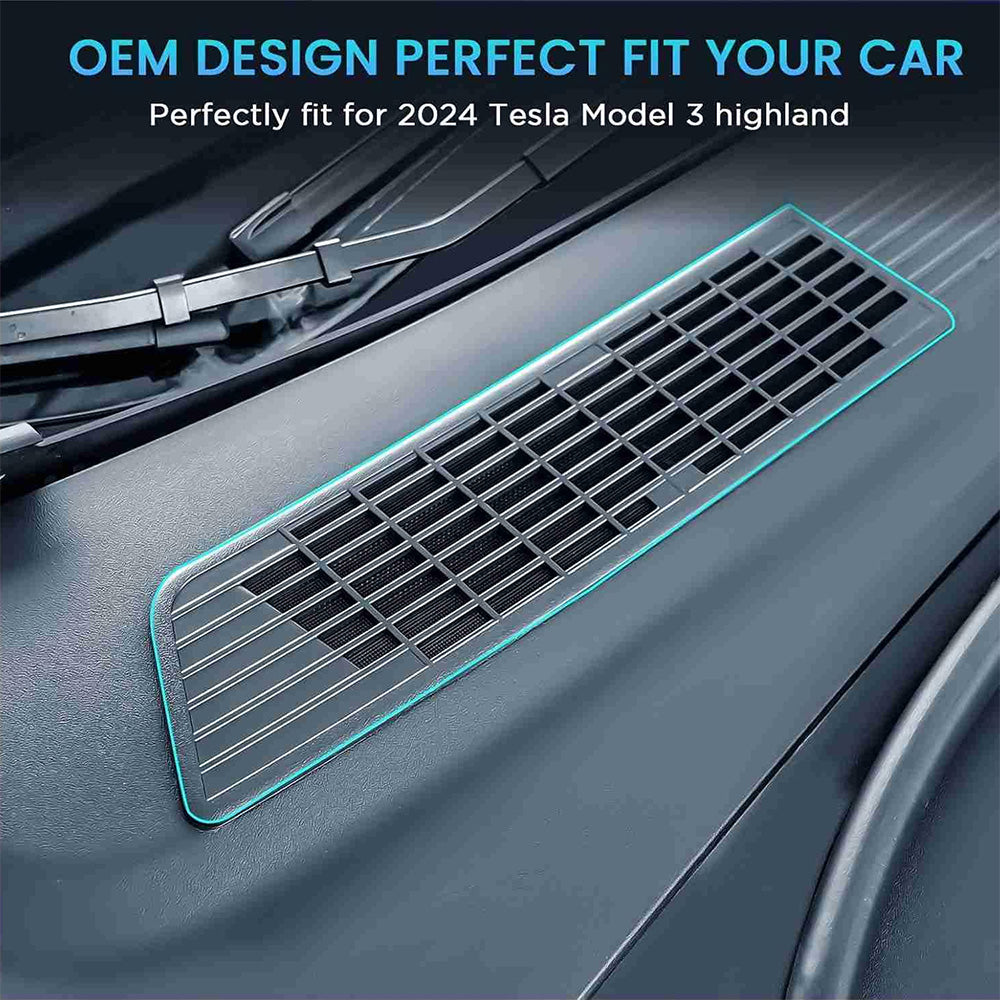Air Intake Weather Shield For Tesla Model 3 (2024-2026）