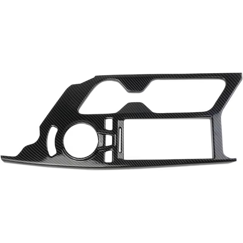 Carbon Fiber Central Control Shift/Cup Holder Trim For KIA EV6 (2022-2026)