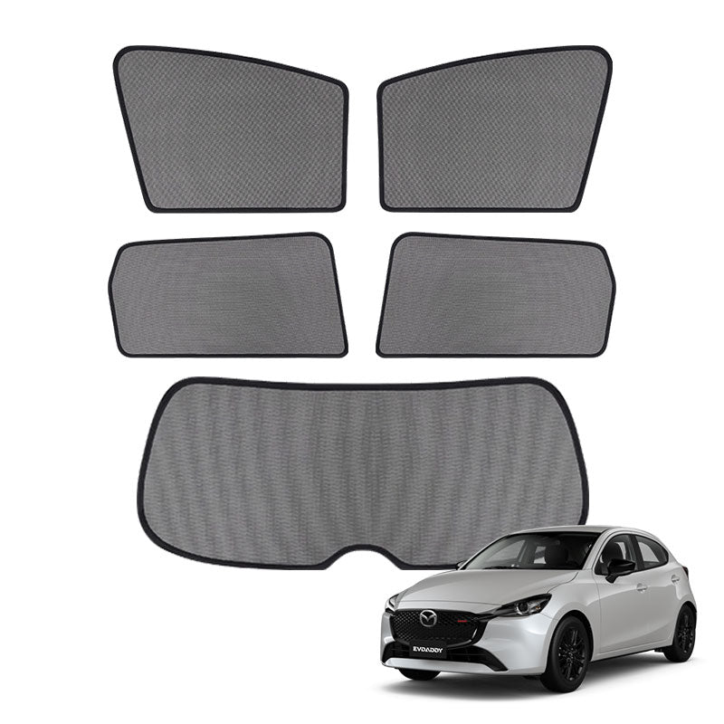 Mesh Window Screens For Mazda 2 (2014-2026)