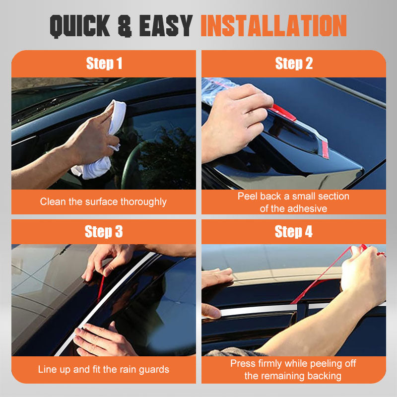 Weather Shields Window Visors For Chery Tiggo 8 Super Hybrid (2025-2026)