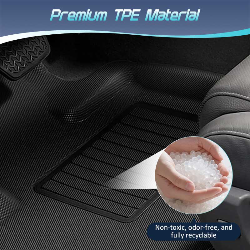 TPE Boot Mats For Kia EV9 (2023–2026)