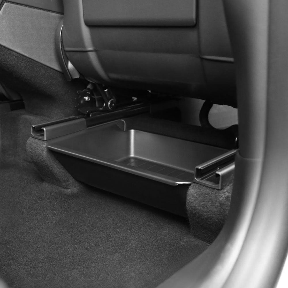 Rear Under Seat Storage Drawer For Tesla Model Y (2025-2026 Juniper)
