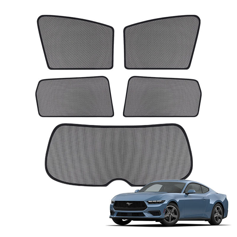 Mesh Window Screens For Ford Mustang (2015-2026)
