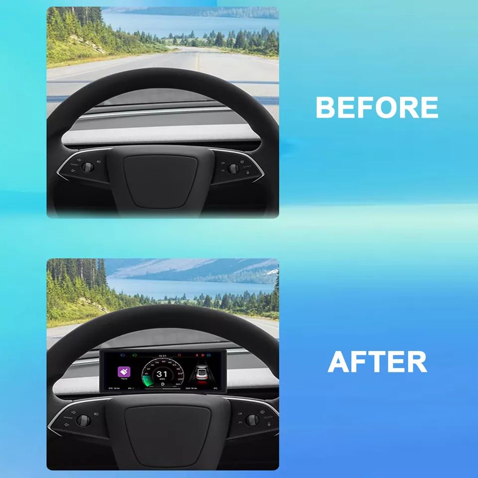 6.2'' Screen Dashboard Instrument Cluster For Tesla Model 3 (2021-2023) /Y (2022-2024)