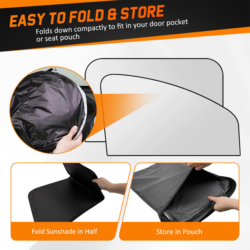 Privacy Curtains & Full Window Sunshades For Audi Q5 (2009-2026)