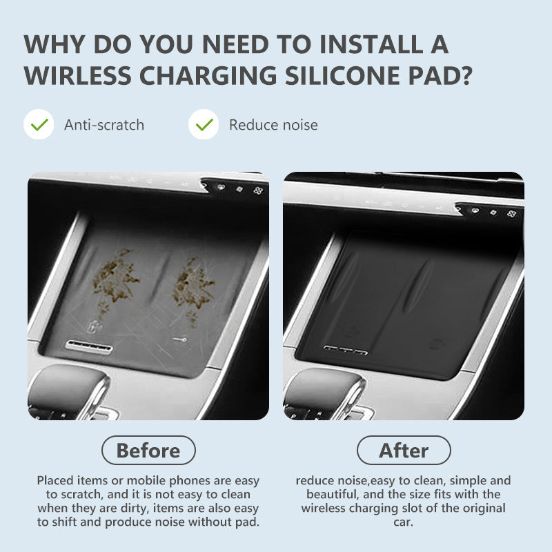 Wireless Charging Silicone Pad For Chery C5 / Omoda 5 (2023–2026)