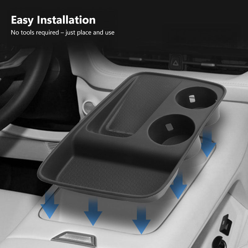 Center Console Cup Holder & Storage Organizer For GWM Haval H6 (2025–2026)
