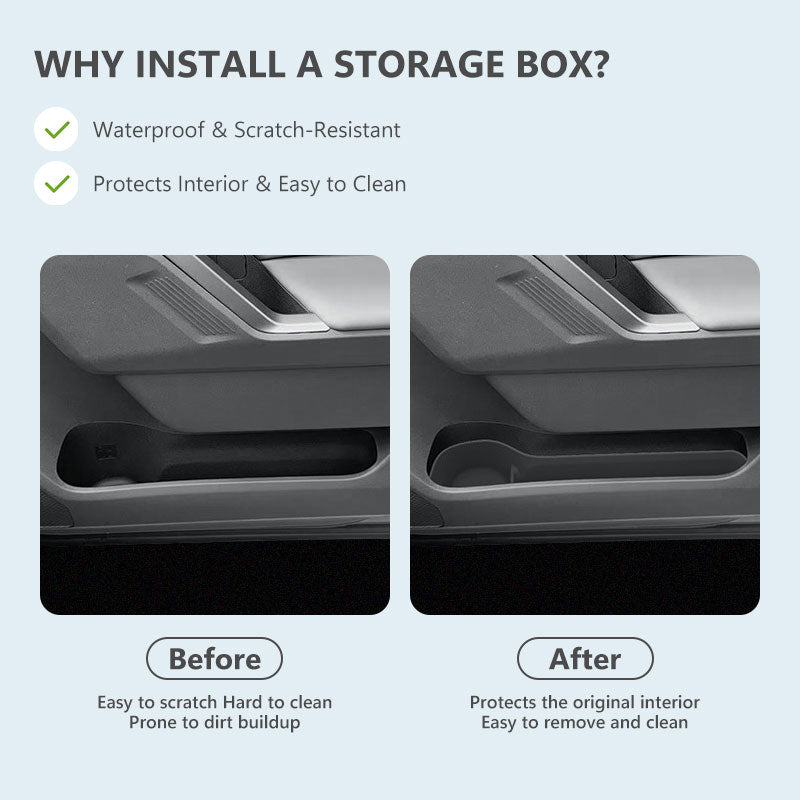 Door Side Storage Tray For Toyota RAV4 (2026)