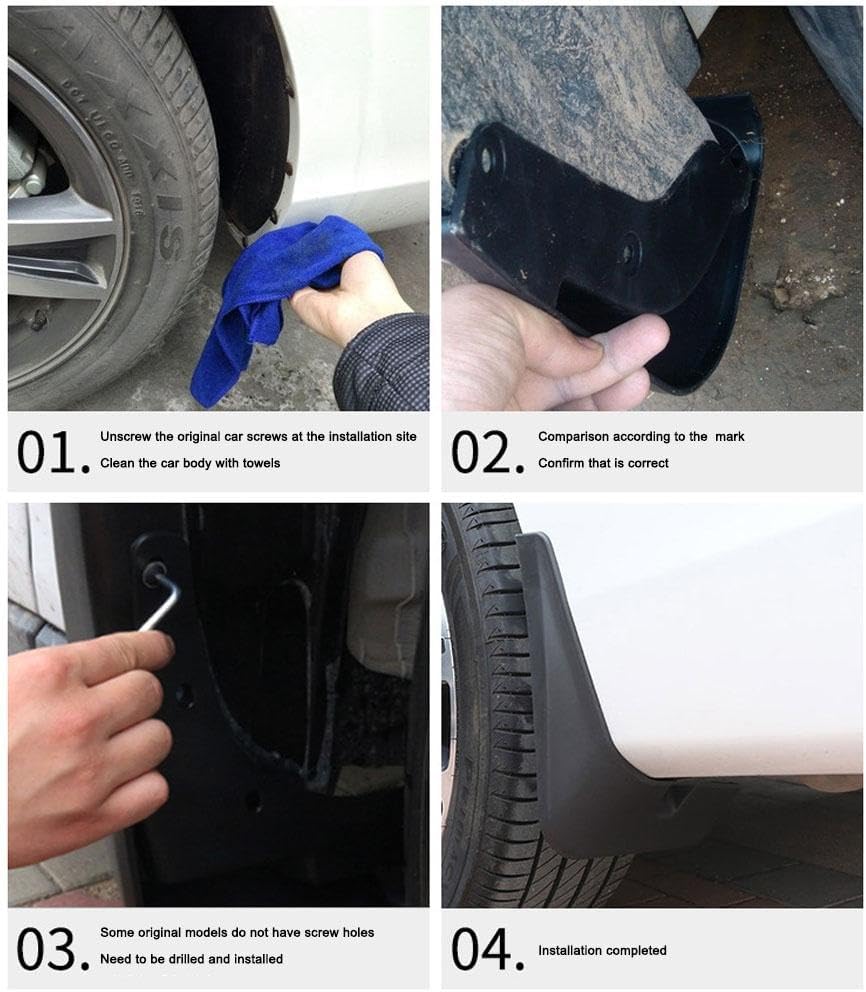 Mud Flaps For Tesla Model Y (2025-2026 Juniper)