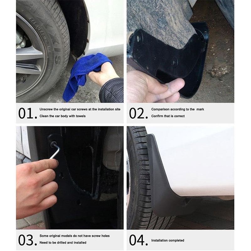 Mud Flaps For Tesla Model Y (2025-2026 Juniper)
