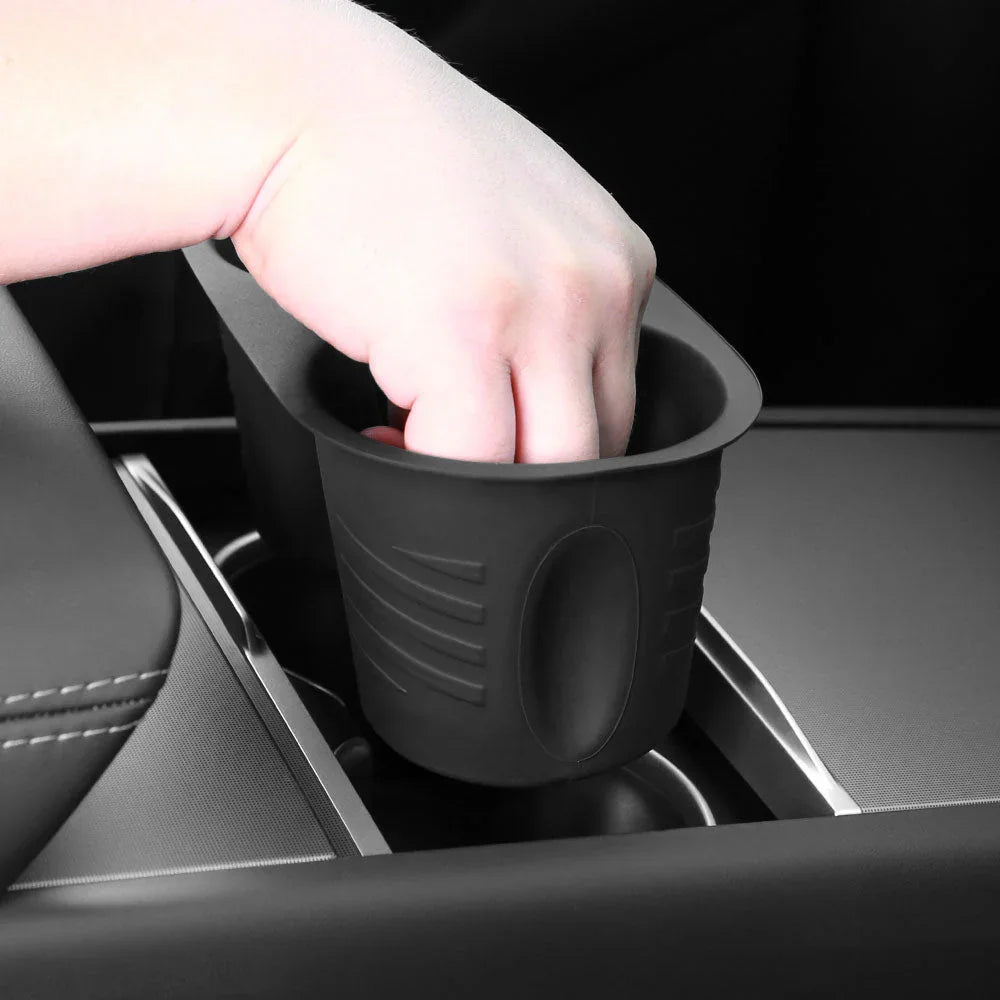 Cup Holder Insert For Tesla Model 3 (2024-2026)/Model Y (2025-2026 Juniper)