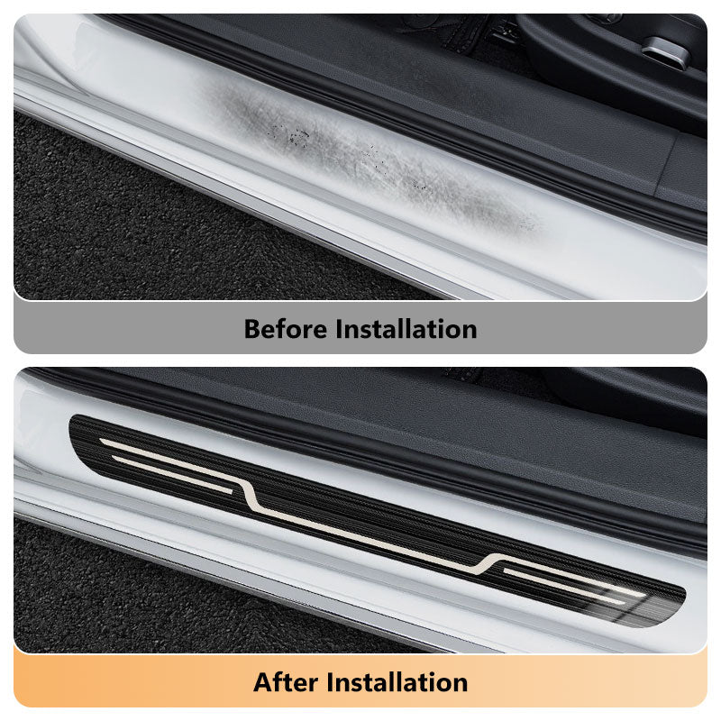 Car Door Sill Protector Plates For Mazda CX-5 (2017–2026)