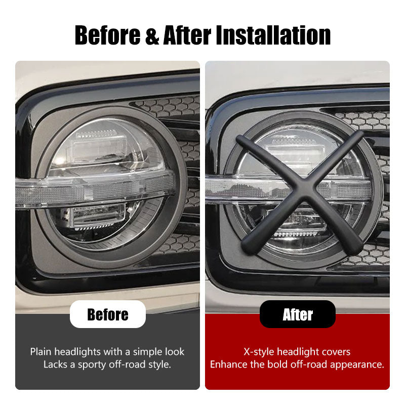X-Style Headlight Guard Covers For GWM Tank 300 (2023-2026)