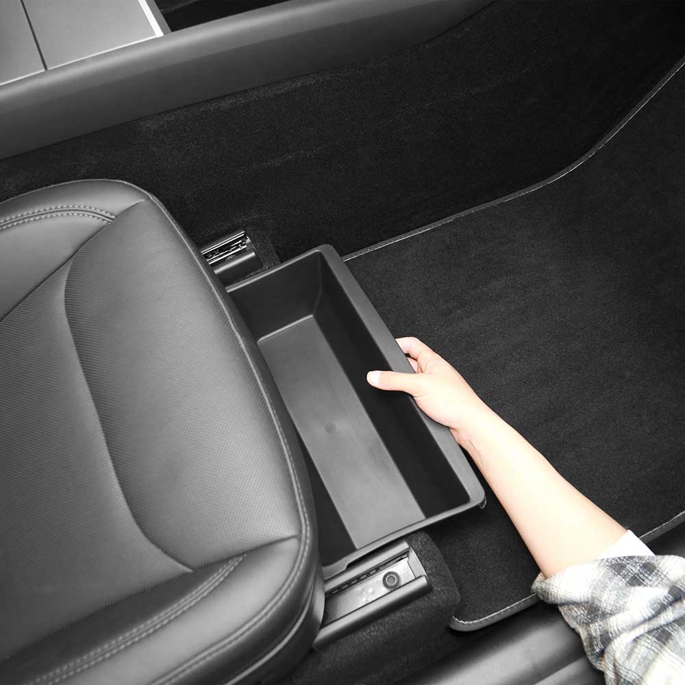 Under Seat Storage Drawer For Tesla Model Y (2025-2026 Juniper)
