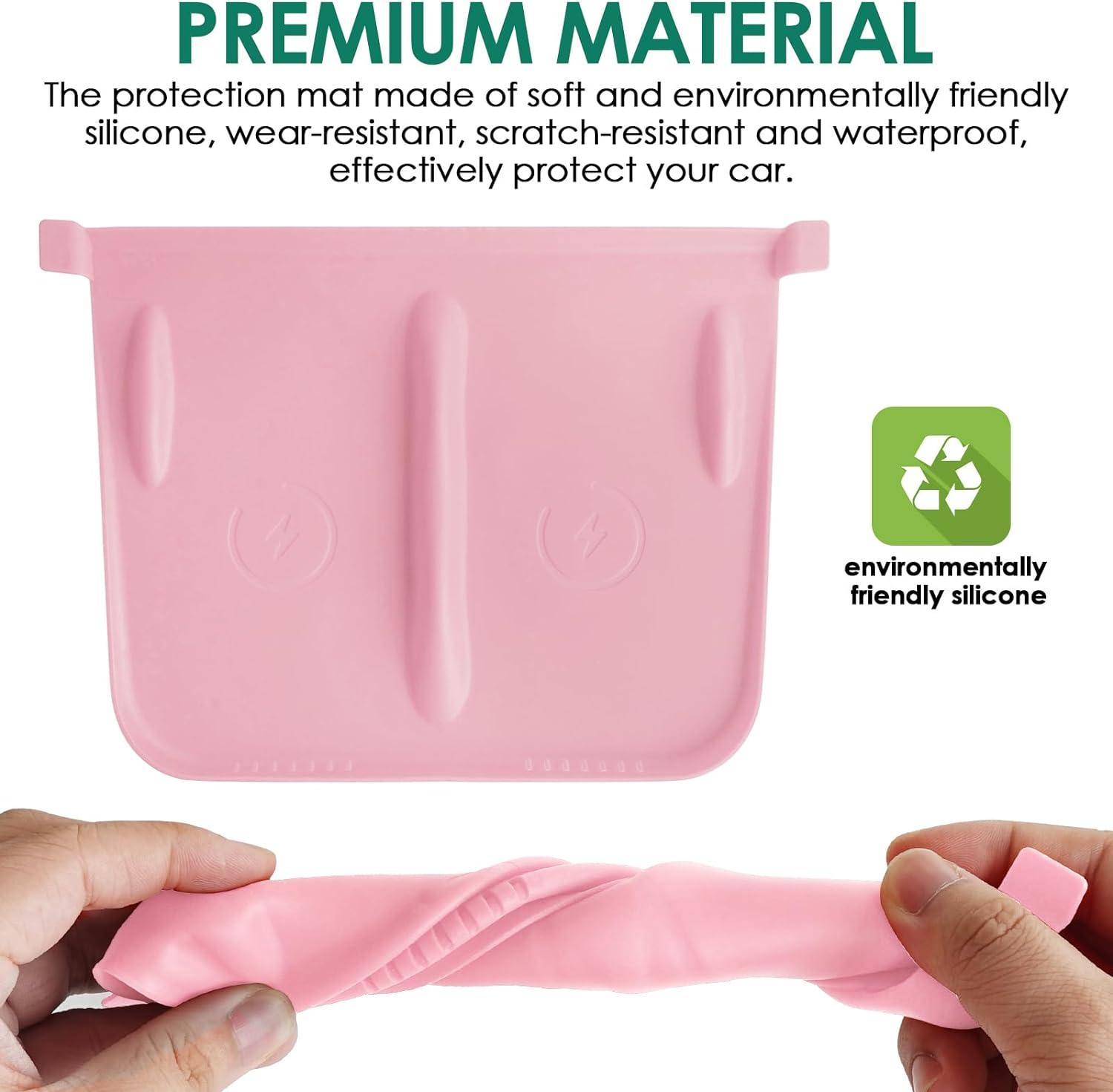 Center Console Wireless Charging Silicone Liner Protector For Model 3/Y - TESDADDY