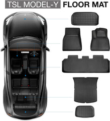 Floor Mats and Liners For Tesla Model Y (2022-2024)