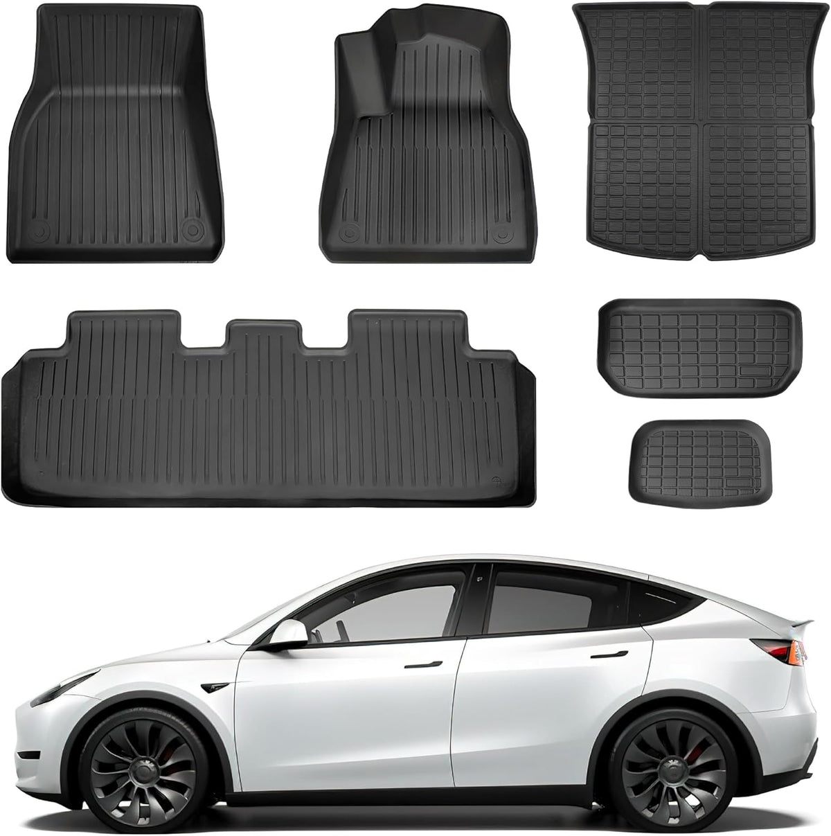 Floor Mats and Liners For Tesla Model Y (2022-2024)