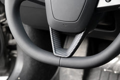 Steering Wheel Decorative Overlay For Tesla Model 3 (2024-2026)/ Model Y (2025-2026 Juniper)