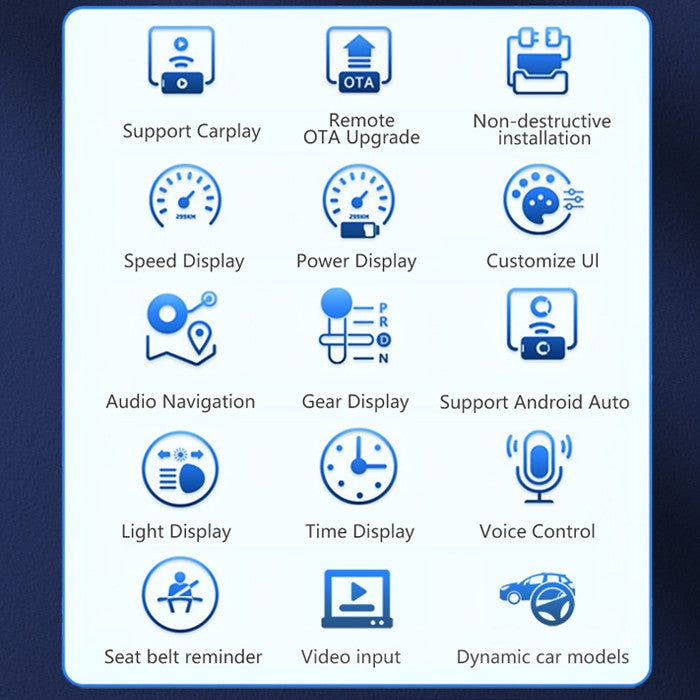 8.8" Smart LCD Display For Tesla Model 3 (2021-2023)/Model Y (2022-2024)