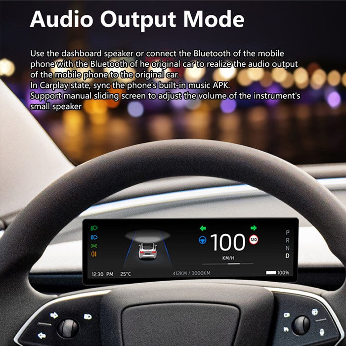 8.8" Smart LCD Display For Tesla Model 3 (2021-2023)/Model Y (2022-2024)