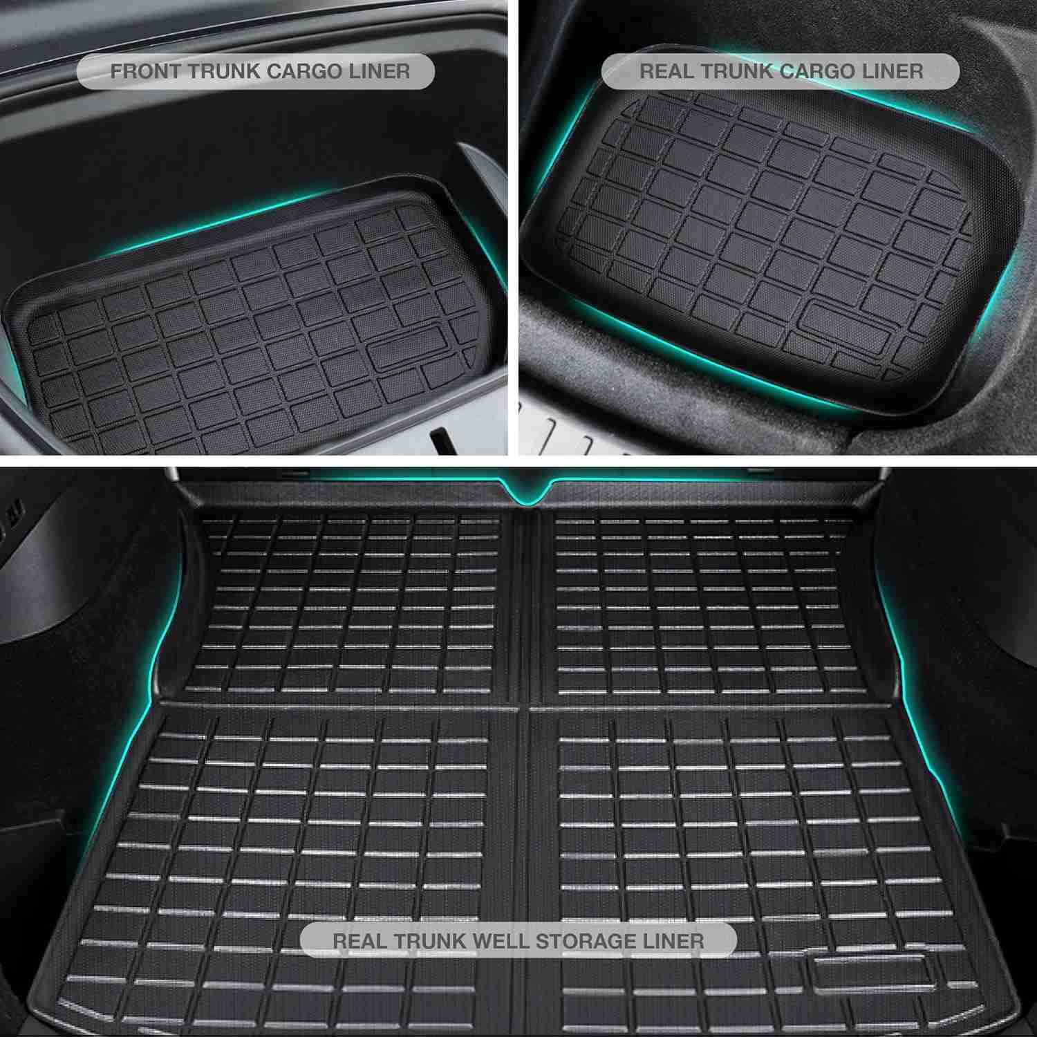Floor Mats and Liners For Tesla Model Y (2022-2024)