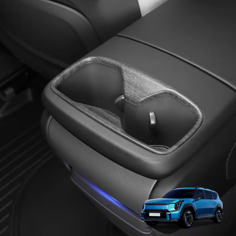 LHD/RHD ABS Rear Cup Holder Trim For Kia EV9 2024-2026