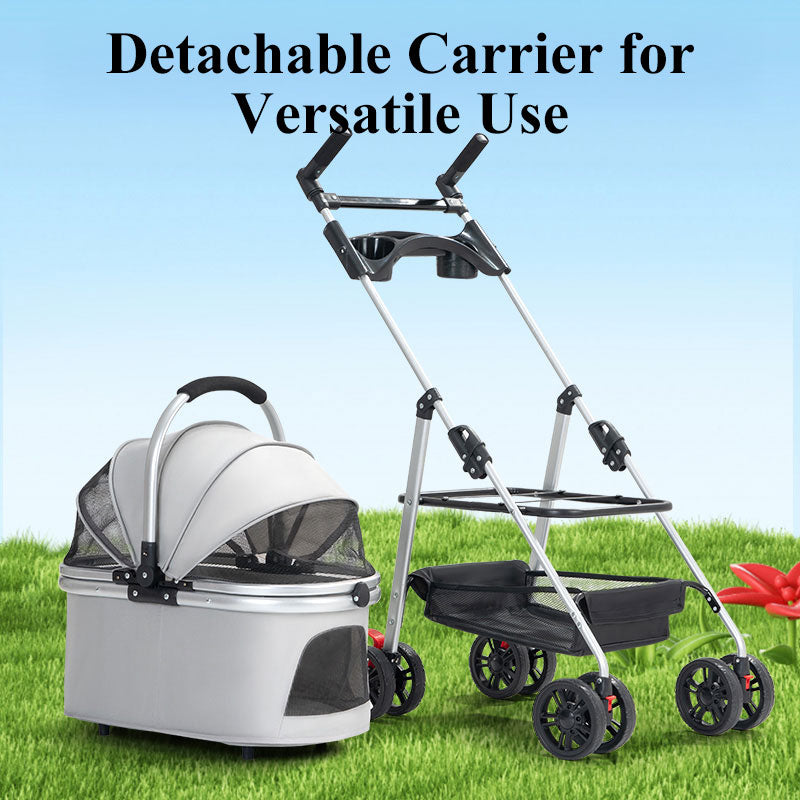 3-in-1 Pet Carrier & Stroller
