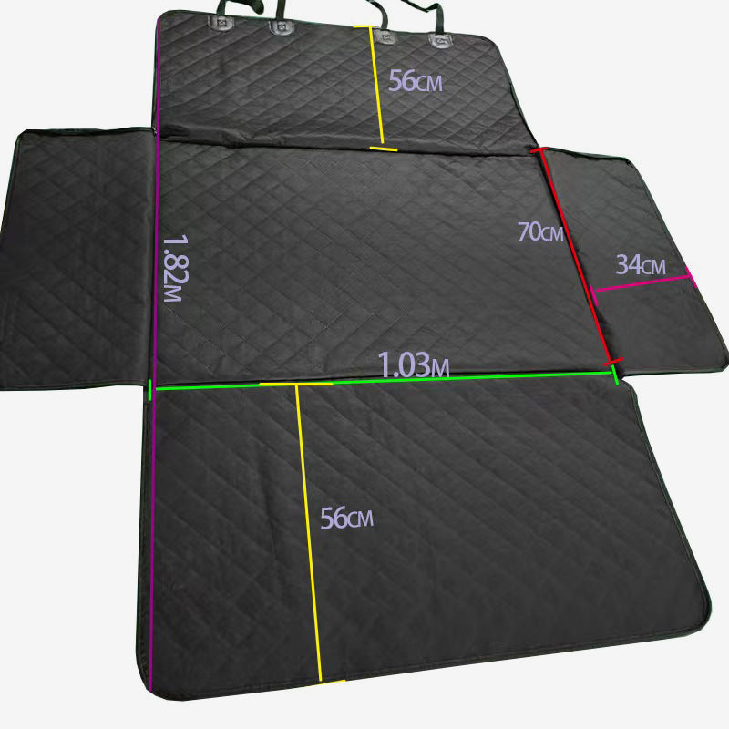 Car Boot Cover - Waterproof Pet Cargo Liner with Side Walls