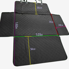 Car Boot Cover - Waterproof Pet Cargo Liner with Side Walls