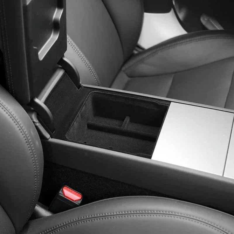Armrest Organiser Tray For Tesla Model 3 (2024-2026) /Model Y(2025-2026 Juniper)