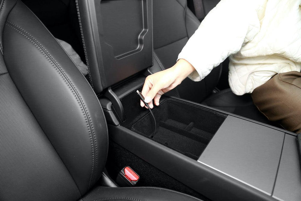 Armrest Organiser Tray For Model 3(2024Highland) - TESDADDY