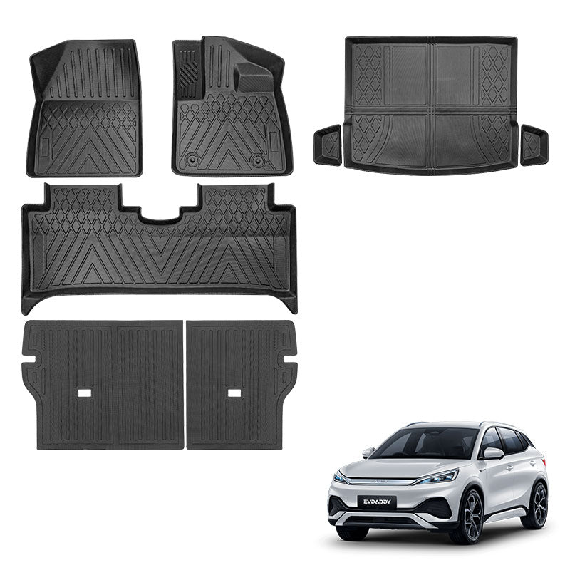 TPE Floor Mats & Liners Set For BYD ATTO 3 (2022-2026)