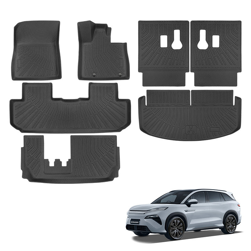 TPE Floor Mats & Liners Set For BYD Sealion 8 (2026)