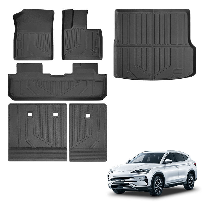 Bundle: TPE Floor Mats & Liners Set For BYD Sealion 6 (2024-2026)