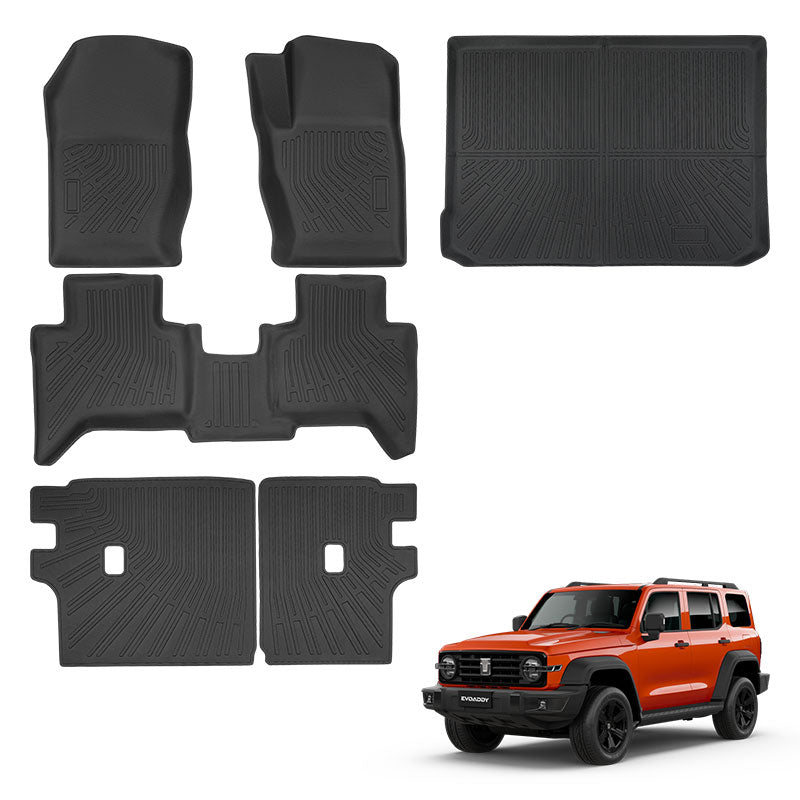 Bundle: TPE Floor Mats and Liners For GWM Tank 300 (2023-2026)