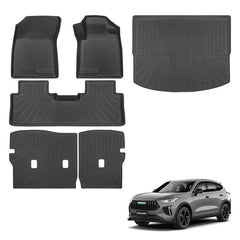 TPE Floor Mats & Liners Set For GWM Haval Jolion HEV (2024-2026)