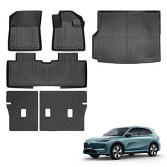 Bundle: TPE Floor Mats and Liners For Geely EX5 (2025-2026)