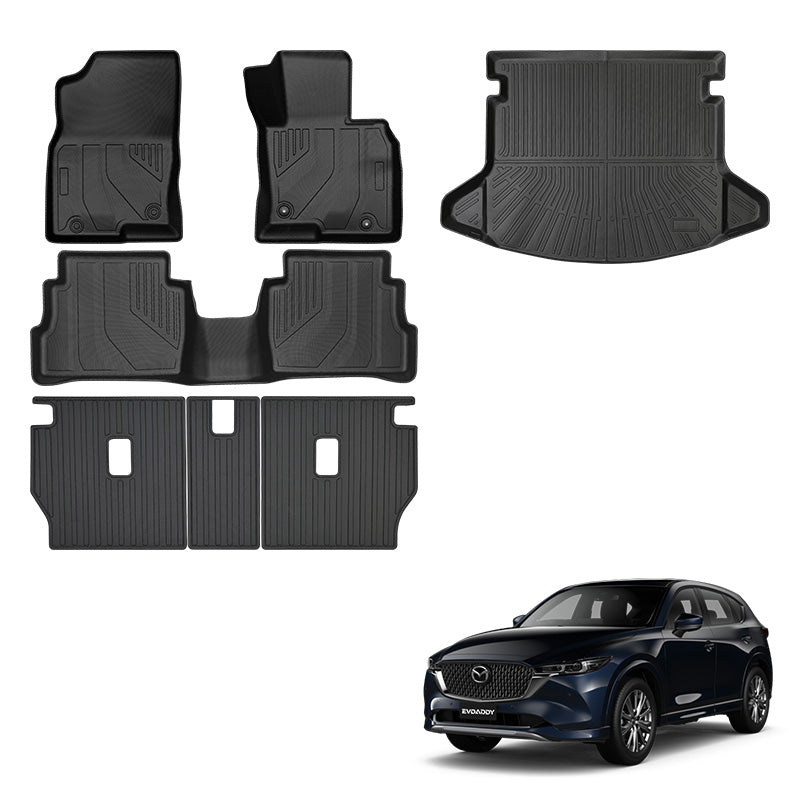 Bundle: TPE Floor Mats and Liners For Mazda CX-5 (2017–2025)